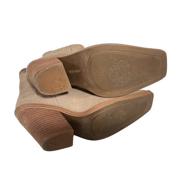 Vince Camuto Womens Suede Squared Toe Ankle Boots "Akella". Sz 6.5 - Picture 2 of 3